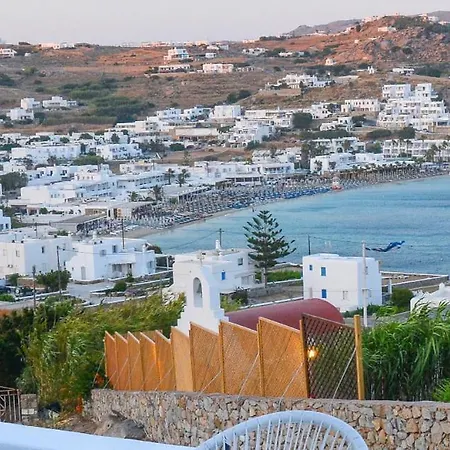 Modern Cycladic Sea View House Casa de Férias Ornos (Mykonos)