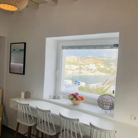 Modern Cycladic Sea View House Сasa de vacaciones