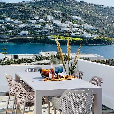 Modern Cycladic Sea View House 오르노스