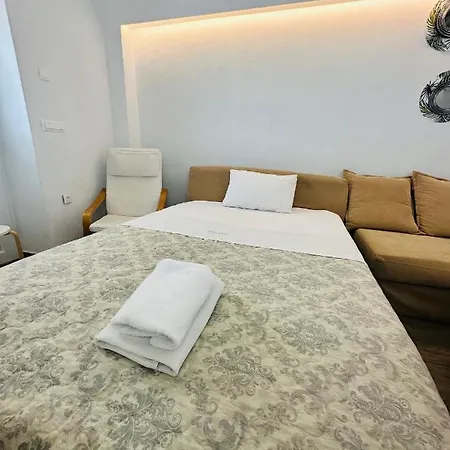펜션 Modern Cycladic Sea View House 오르노스