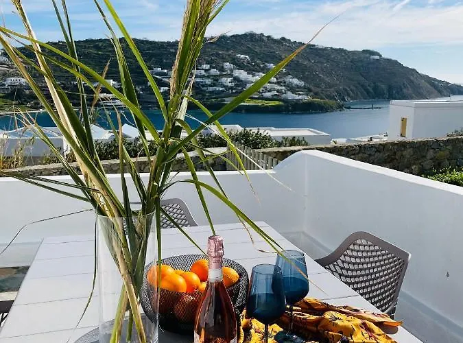 Modern Cycladic Sea View House * Ornos (Mykonos)