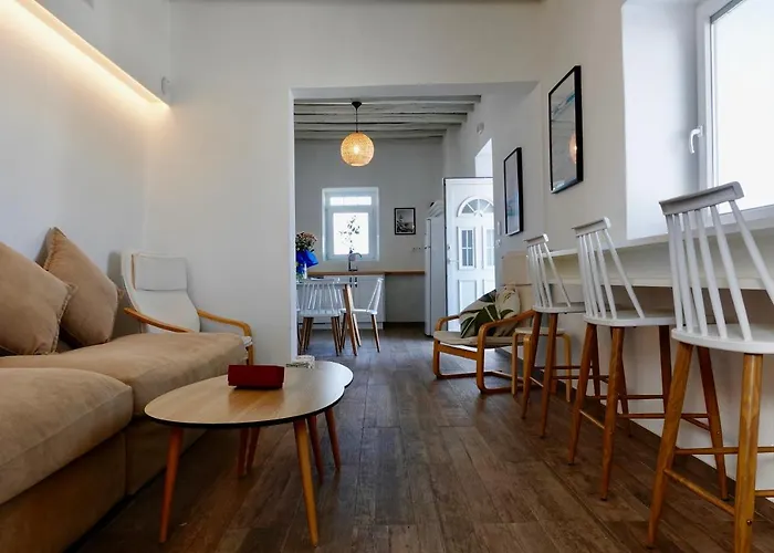 Modern Cycladic Sea View House * Ornos (Mykonos)