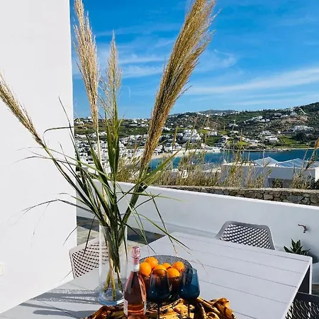 Modern Cycladic Sea View House * Ornos (Mykonos)