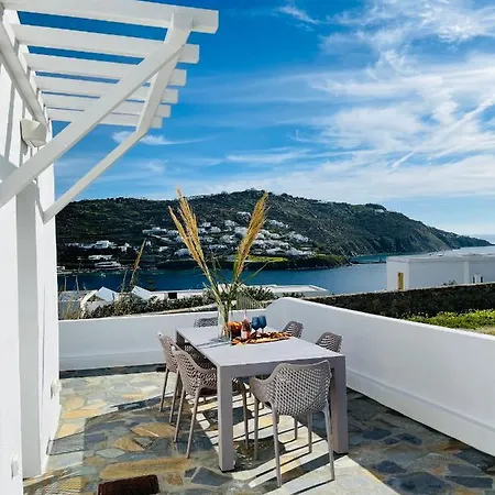 Hébergement de vacances Modern Cycladic Sea View House Ornos (Mykonos)