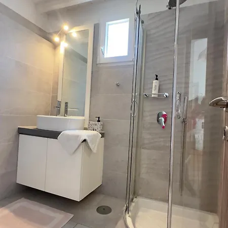 Modern Cycladic Sea View House Feriehus