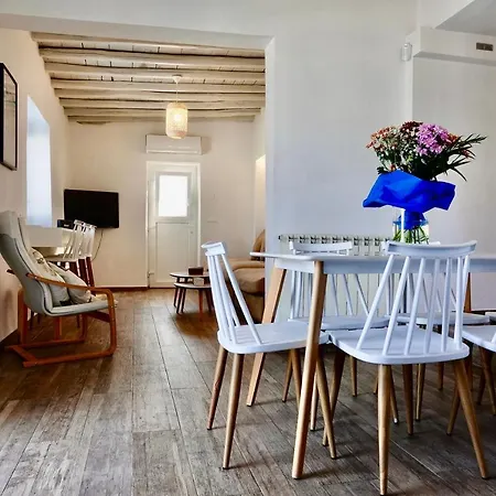 Modern Cycladic Sea View House Hébergement de vacances